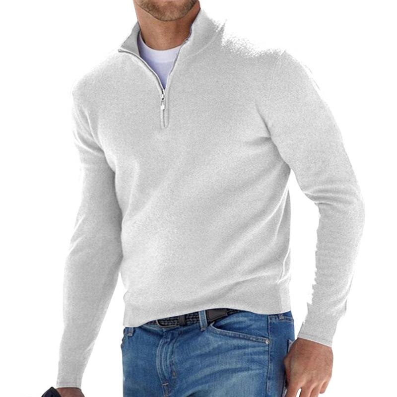 Jacob Luxe Quarter Zip Sweater