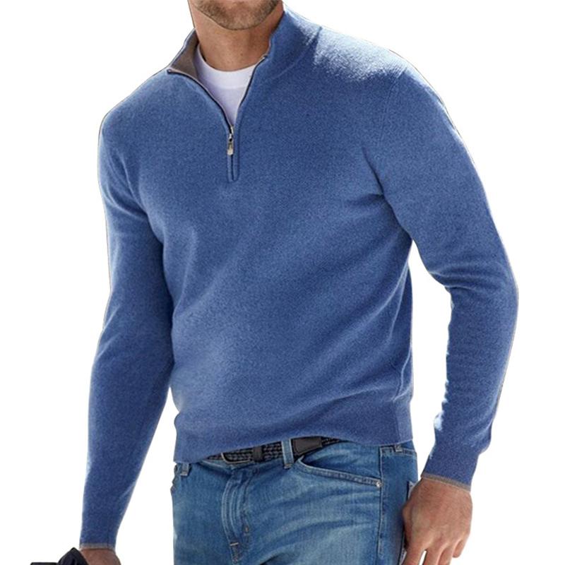 Jacob Luxe Quarter Zip Sweater