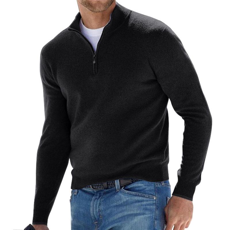 Jacob Luxe Quarter Zip Sweater