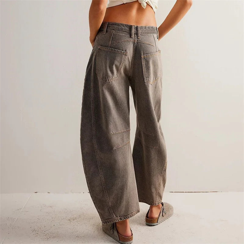 Louvraine - Wide Leg Jeans – Casual & Comfortable Fit