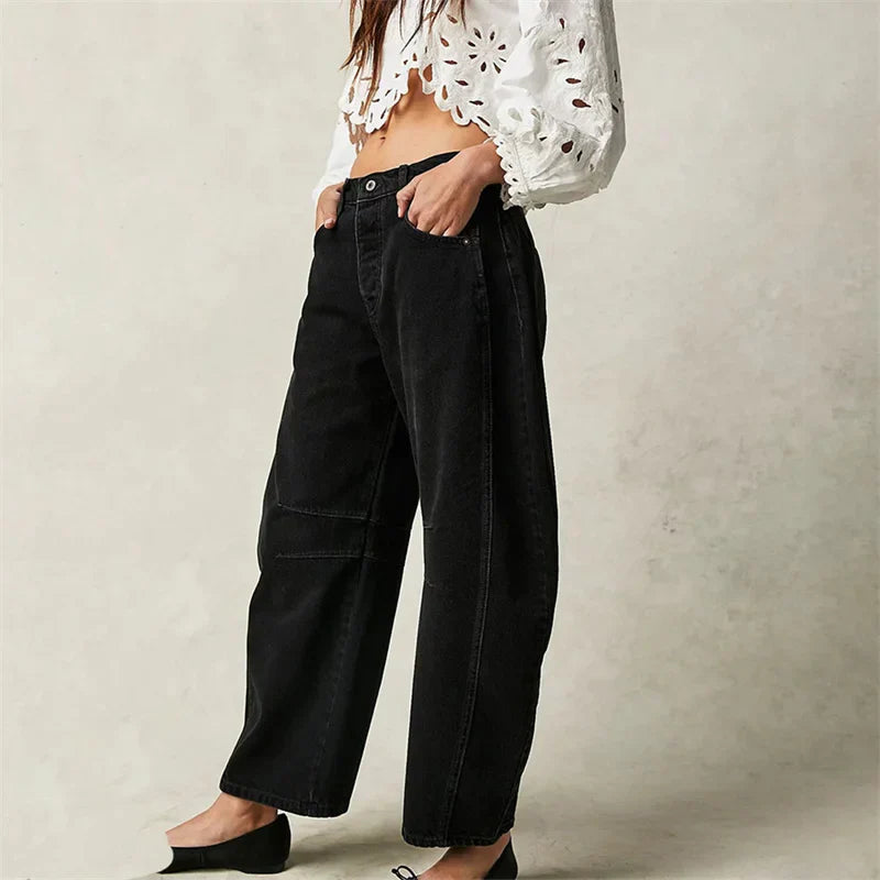 Louvraine - Wide Leg Jeans – Casual & Comfortable Fit