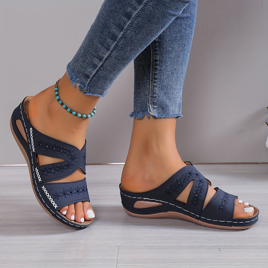 Louvraine - Orthopedic Comfort Slip-On Sandals