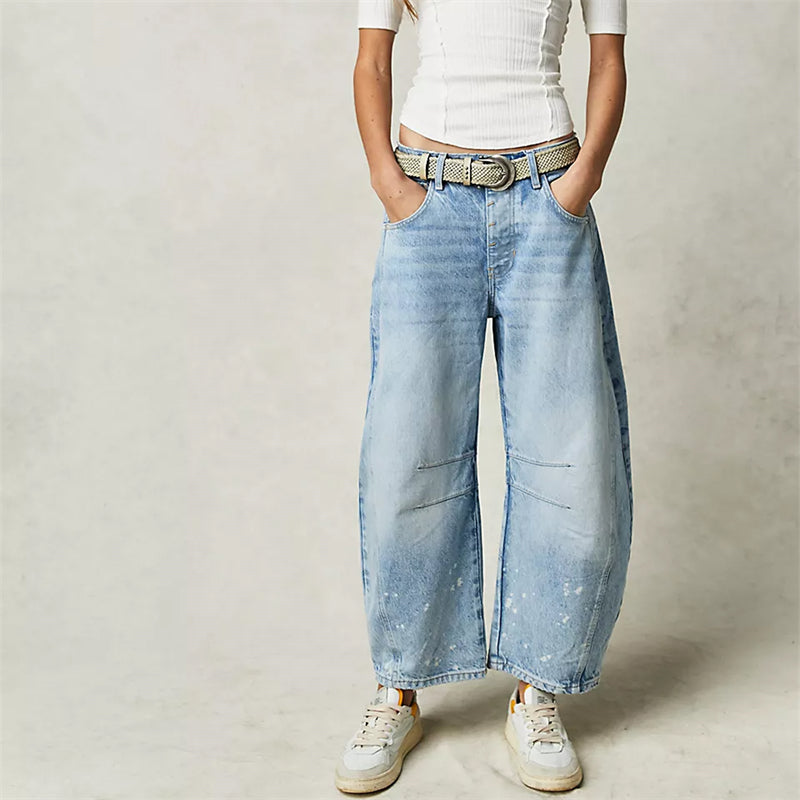 Louvraine - Wide Leg Jeans – Casual & Comfortable Fit