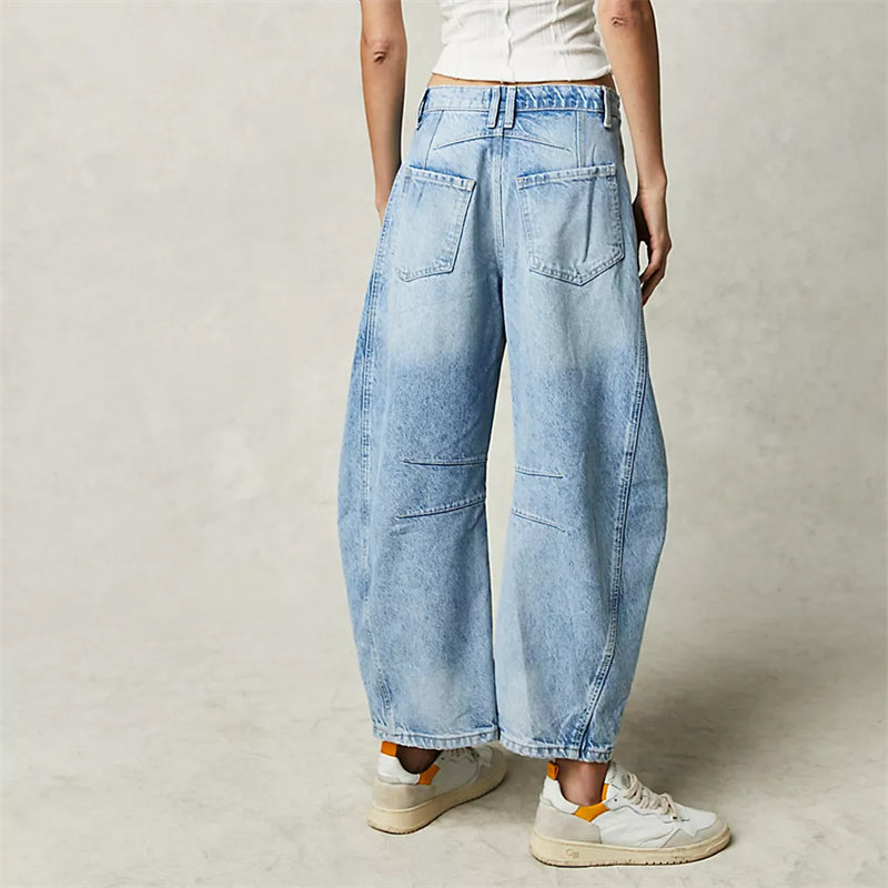 Louvraine - Wide Leg Jeans – Casual & Comfortable Fit